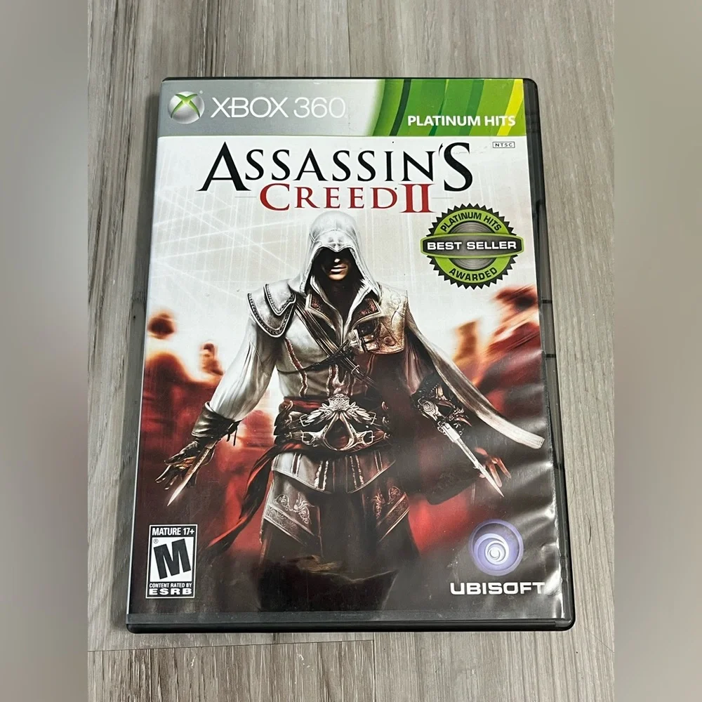 Assassin's Creed II Microsoft Xbox 360 WITH CASE & MANUAL